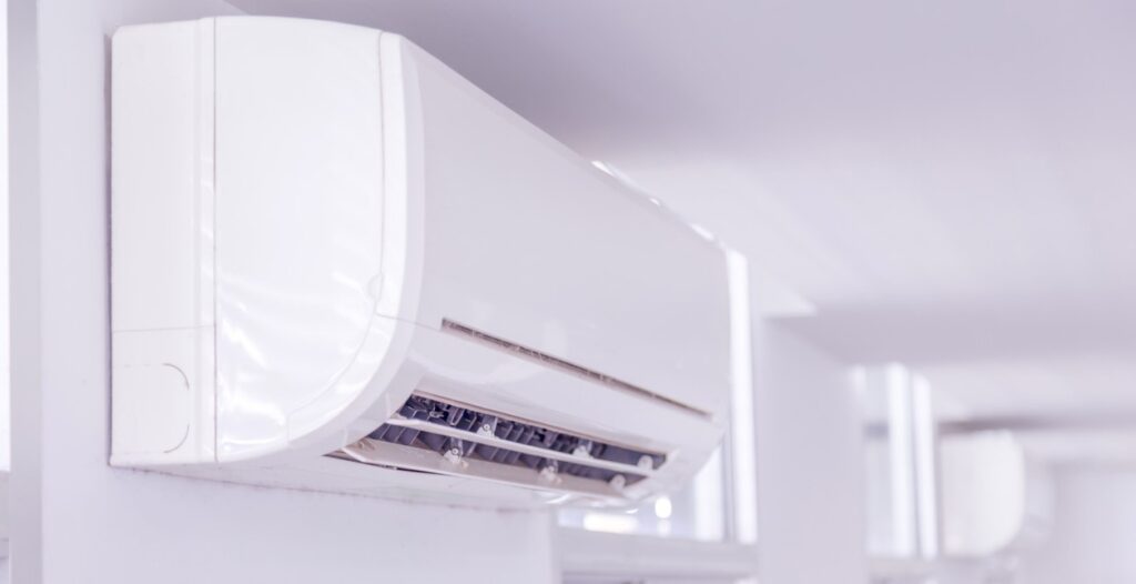 Wall mounted ductless mini-split